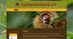 Desktop Screenshot of kastanienland.ch